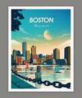Pintoo H3470 World Travel by Studio Inception - Boston - 1200 Piece Jigsaw Puzzle