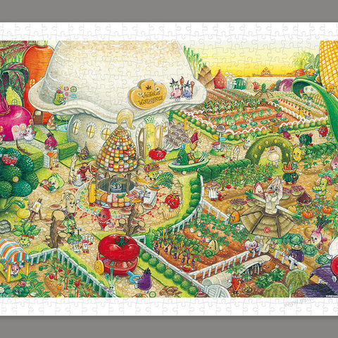 Pintoo H3477 Vegetable Kingdom - 800 Piece Jigsaw Puzzle by Shinji Yamamoto