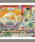 Pintoo H3489 International Sushi Day - 800 Piece Jigsaw Puzzle by Shinji Yamamoto