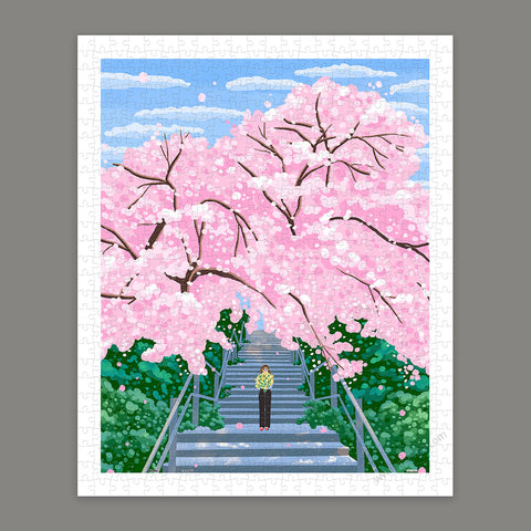 Pintoo H3516 The Promise of The Moon - 500 Piece Jigsaw Puzzle by Little Oil Art