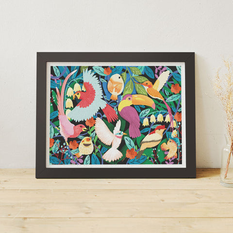 Pintoo H3520 Exotic Birds - 1200 Piece Jigsaw Puzzle by Lisa Wee