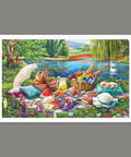 Pintoo H3564 Kitten Picnic by Image World - 1000 Piece Jigsaw Puzzle