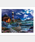 Pintoo H3565 Lighthouse in the Night by Image World - 300 Piece Jigsaw Puzzle