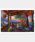 Pintoo H3570 Mountain View by Bigelow Illustrations - 600 Piece Jigsaw Puzzle