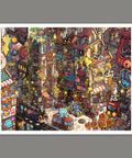 Pintoo H3607 Art Street by Pao Mian - 2000 Piece Jigsaw Puzzle