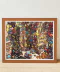 Pintoo H3607 Art Street by Pao Mian - 2000 Piece Jigsaw Puzzle