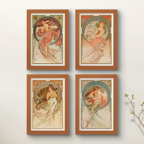 Pintoo H3617 The Arts by Alphonse Mucha - Poetry - 1000 Piece Jigsaw Puzzle