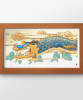 Pintoo H3634 Auspicious Dragon in the Sky by Alexander the Fat Tiger - 800 Piece Jigsaw Puzzle