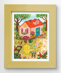 Pintoo H3639 Whimsy Garden House by Olivia Gibbs - 300 Piece Jigsaw Puzzle