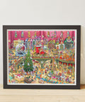 Pintoo H3647 Christmas Factory by Shinji Yamamoto - 2000 Piece Jigsaw Puzzle