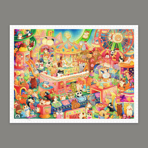 Pintoo H3749 Puzzleland - 1200 Piece Jigsaw Puzzle by Cotton Lion