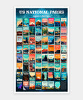 Pintoo H3786 US National Parks by Studio Inception - 4000 Piece Jigsaw Puzzle
