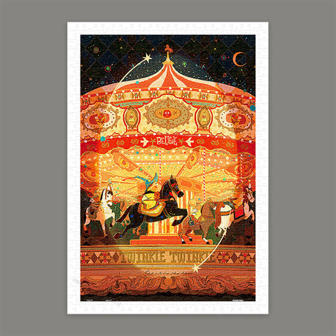 Pintoo H3800 Bucephalus - 600 Piece Jigsaw Puzzle by Twinkle Twinkle