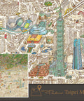 Pintoo H3824 Taipei MAP by Tom Parker - 1200 Piece Jigsaw Puzzle