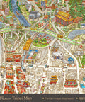 Pintoo H3824 Taipei MAP by Tom Parker - 1200 Piece Jigsaw Puzzle