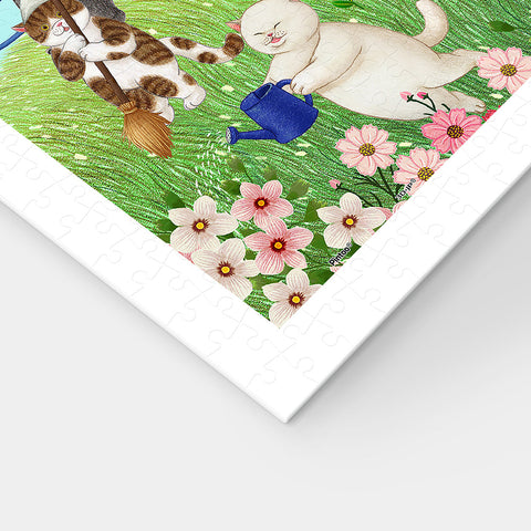 Pintoo H3943 Color Cat Tree - 1200 Piece Jigsaw Puzzle by Nyangsongi