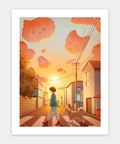 Pintoo H3974 Sunset - 300 Piece Jigsaw Puzzle by Yunzhen Ho