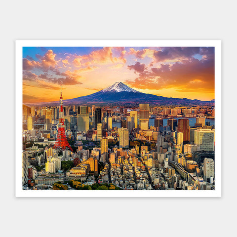 Pintoo H4006 Tokyo Cityscape, Japan - 1200 Piece Jigsaw Puzzle