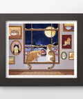 Pintoo H4085 The Full Moon and Cats - 500 Piece Jigsaw Puzzle by Myowntime