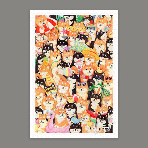 Pintoo H4094 Summer Rhapsody - 600 Piece Jigsaw Puzzle by Cotton Lion