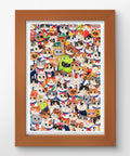 Pintoo H4096 Meow Class - 600 Piece Jigsaw Puzzle by Cotton Lion