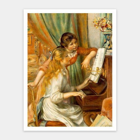 Pintoo H4136 Young Girls at the Piano - 1200 Piece Jigsaw Puzzle by Pierre Auguste Renoir