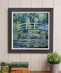Pintoo H4138 Water Lilies and Japanese Bridge - 900 Piece Jigsaw Puzzle by Claude Monet