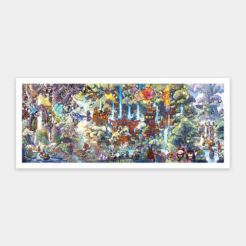 Pintoo - World Corner Series - Forest Wonderland - Showpiece Panorama 1000 Pieces [H4140] - Instant Noodles