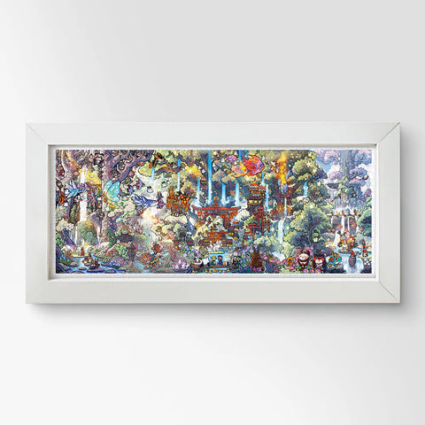 Pintoo - World Corner Series - Forest Wonderland - Showpiece Panorama 1000 Pieces [H4140] - Instant Noodles