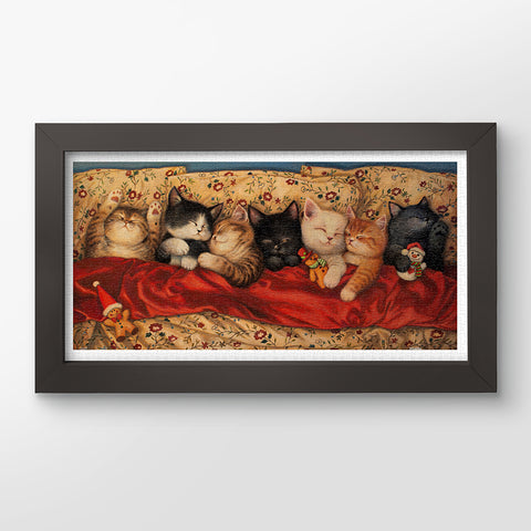 Pintoo H4154 Kittens' Snuggle Time - 800 Piece Jigsaw Puzzle by Phoenix Chan