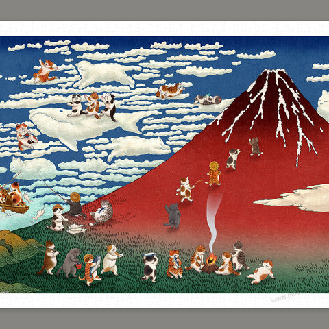 Pintoo H4193 Cat Wind, Clear Morning - 1000 Piece Jigsaw Puzzle by Nyangsongi