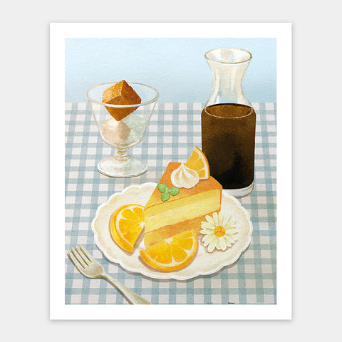 Pintoo - Orange Cake - Showpiece 500 Pieces [H4208] - Yuz Draw Cooking