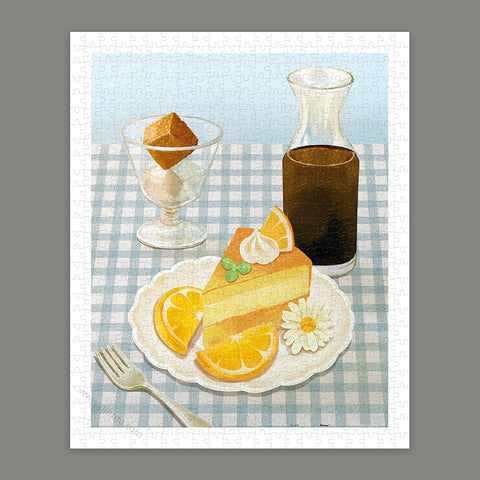 Pintoo - Orange Cake - Showpiece 500 Pieces [H4208] - Yuz Draw Cooking