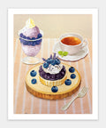 Pintoo - Blueberry Cake - Showpiece 500 Pieces [H4210] - Yuz Draw Cooking