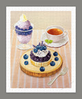 Pintoo - Blueberry Cake - Showpiece 500 Pieces [H4210] - Yuz Draw Cooking