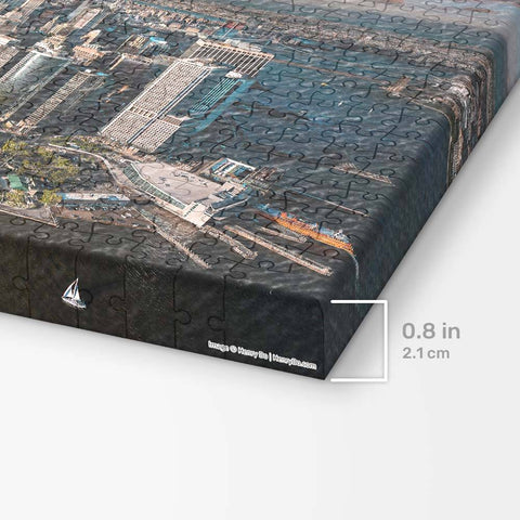 Pintoo HN1308 Aerial Photography by Henry Do - New York City, USA - 366 Piece Jigsaw Puzzle