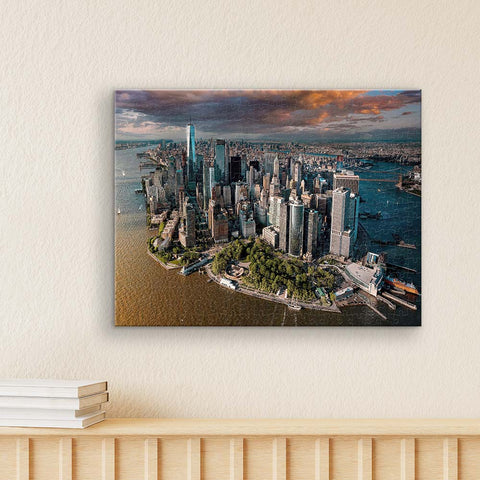Pintoo HN1308 Aerial Photography by Henry Do - New York City, USA - 366 Piece Jigsaw Puzzle