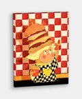 Pintoo HN1398 Freedom Burger by Twinkle Twinkle - 366 Piece Jigsaw Puzzle