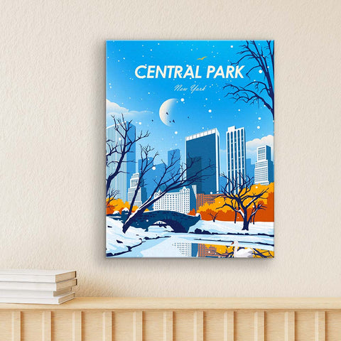 Pintoo HN1404 Days in New York by Studio Inception - Central Park - 366 Piece Jigsaw Puzzle