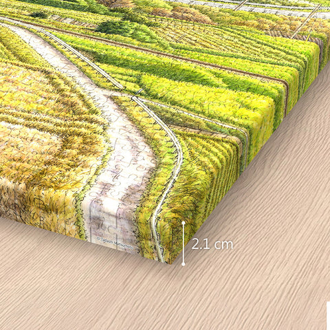 Pintoo HN1416 Scenery of Satoyama - 1336 Piece Jigsaw Puzzle by Tadashi Matsumoto