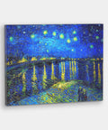 Pintoo HN1430 Starry Night Over the Rhone - 366 Piece Jigsaw Puzzle by Vincent van Gogh