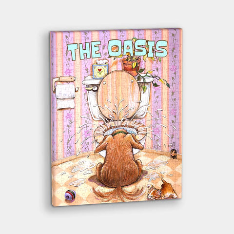 Pintoo HN1434 The Oasis - 366 Piece Jigsaw Puzzle by Gary Patterson