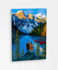 Pintoo HN1459 Moraine Lake Promise - 696 Piece Jigsaw Puzzle by Paco Yao