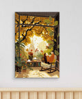 Pintoo HN1461 Autumn Weekend - 696 Piece Jigsaw Puzzle by Paco Yao