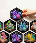 Pintoo HX1163 Succulent in Pocket - Wall Tile Puzzle Set Jigsaw Puzzle
