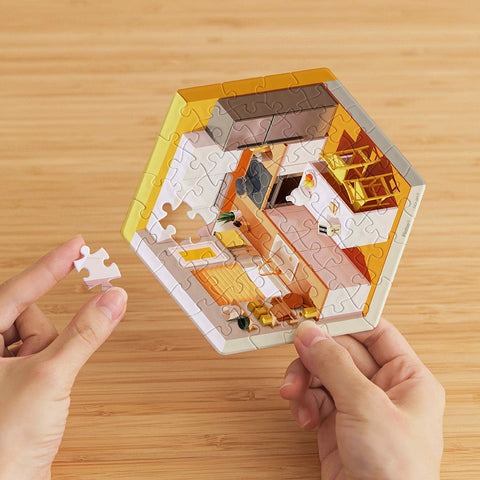 Pintoo HX1164 Cozy Corner - Wall Tile Puzzle Set Jigsaw Puzzle