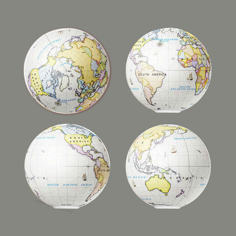 Pintoo J1021 Purple Globe - Puzzle Sphere Light Jigsaw Puzzle