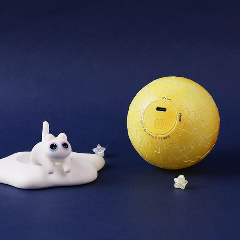 Pintoo J1145 Moon and Sunshine by Little Oil Art - Puzzle Sphere Light Jigsaw Puzzle