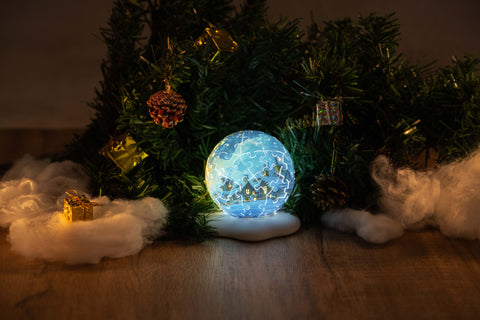 Winter Magic - Puzzle Sphere Light Jigsaw Puzzle