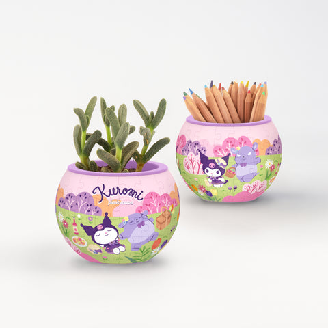 Pintoo - Kuromi - Picnic Good Time - Flower Pot [K1140]